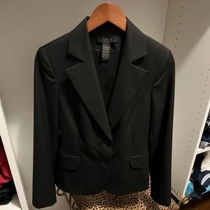 The Limited Stretch black blazer size 6.